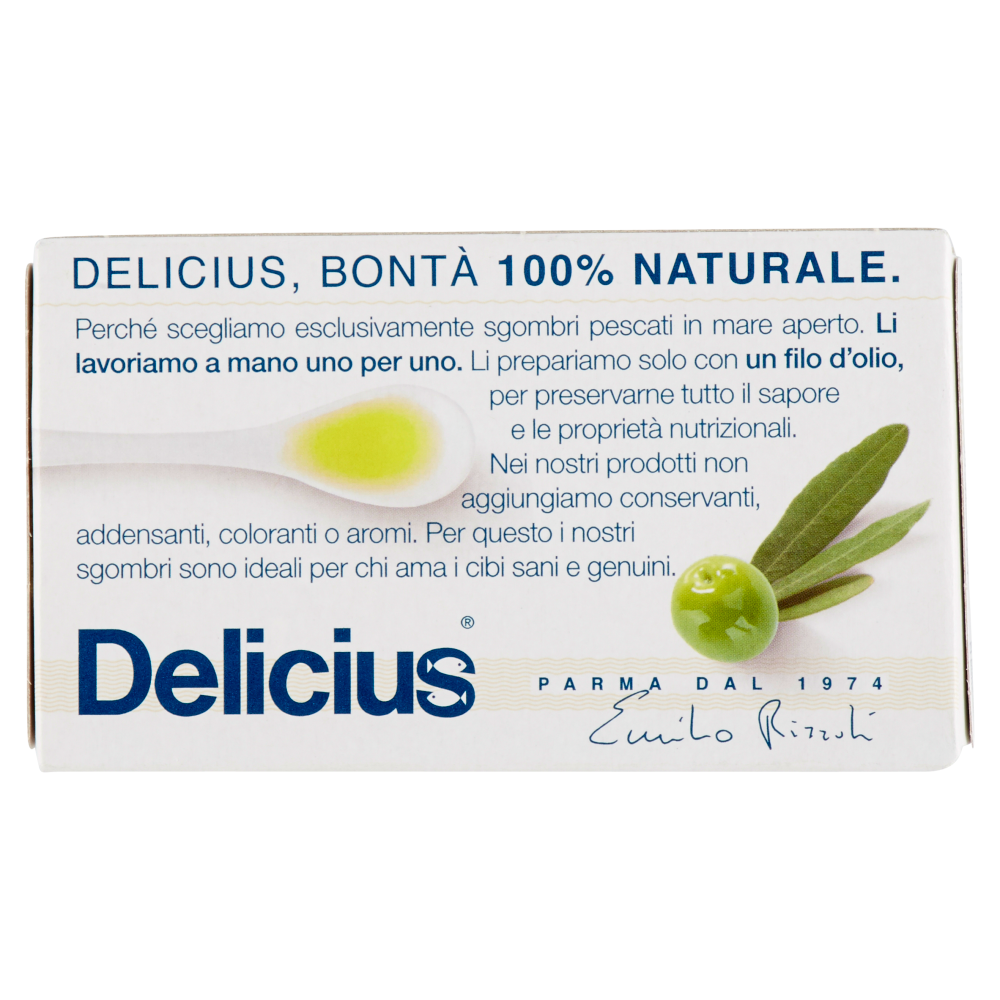 Delicius Filetti di Sgombro all'olio di oliva 90 g