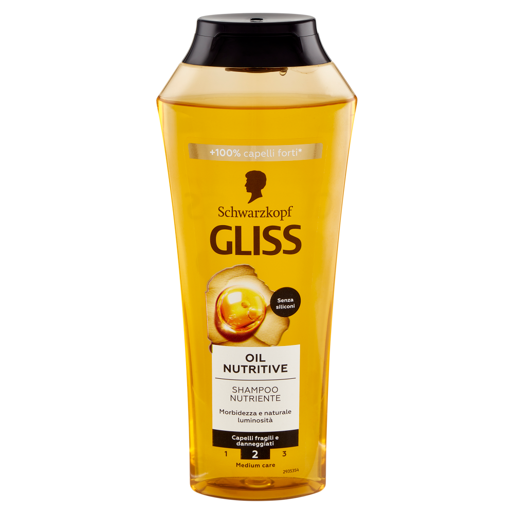 Gliss Oil Nutritive Shampoo Nutriente 250 ml