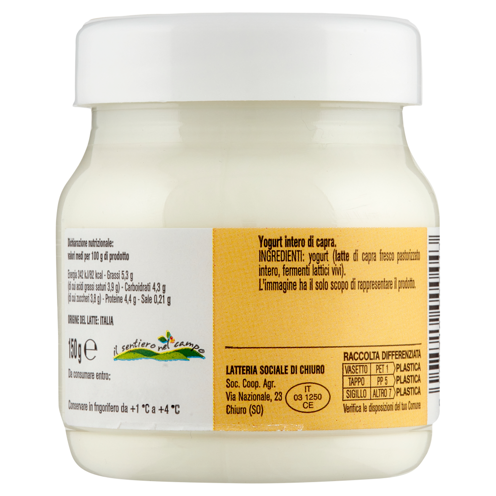 Latteria Chiuro yogurt Capra Valtellina 150 g