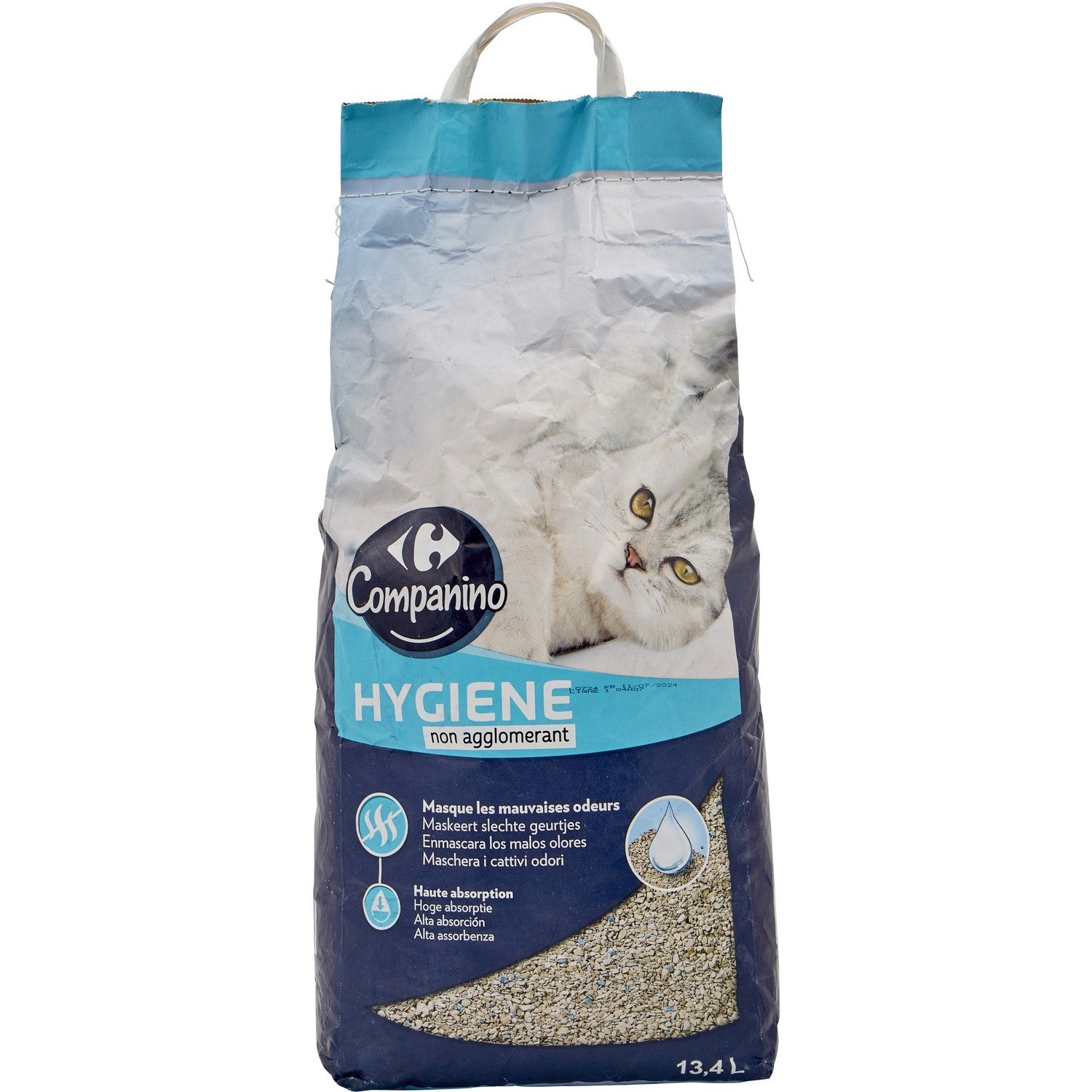 Carrefour Lettiera Min Hygiene 13,4l Crf