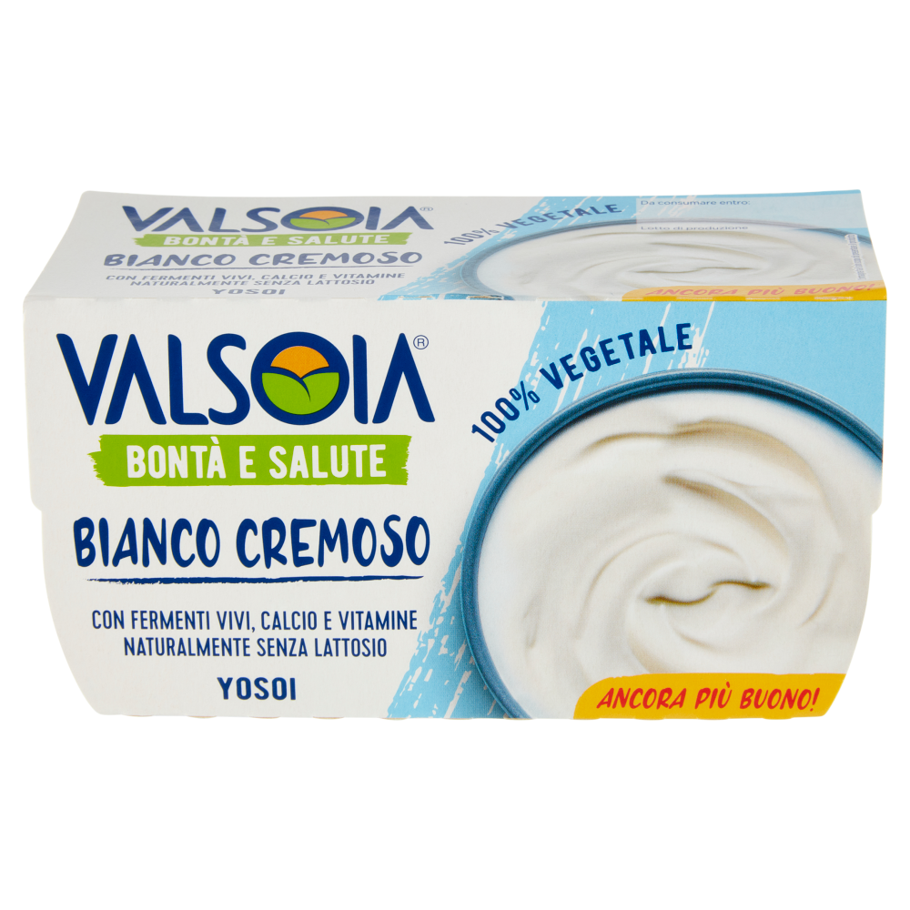 Valsoia Bontà e Salute Yosoi Bianco Cremoso 2 x 125 g
