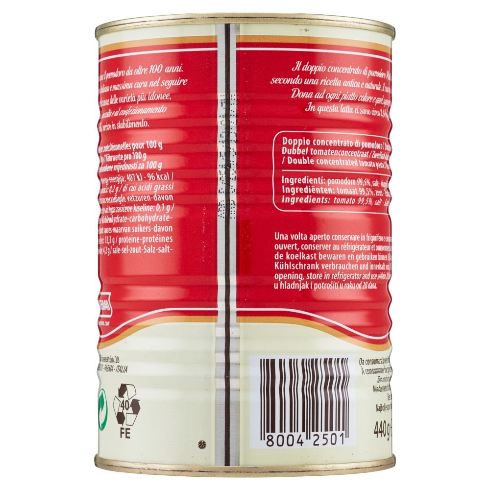 Mutti Doppio Concentrato di Pomodoro 440 g