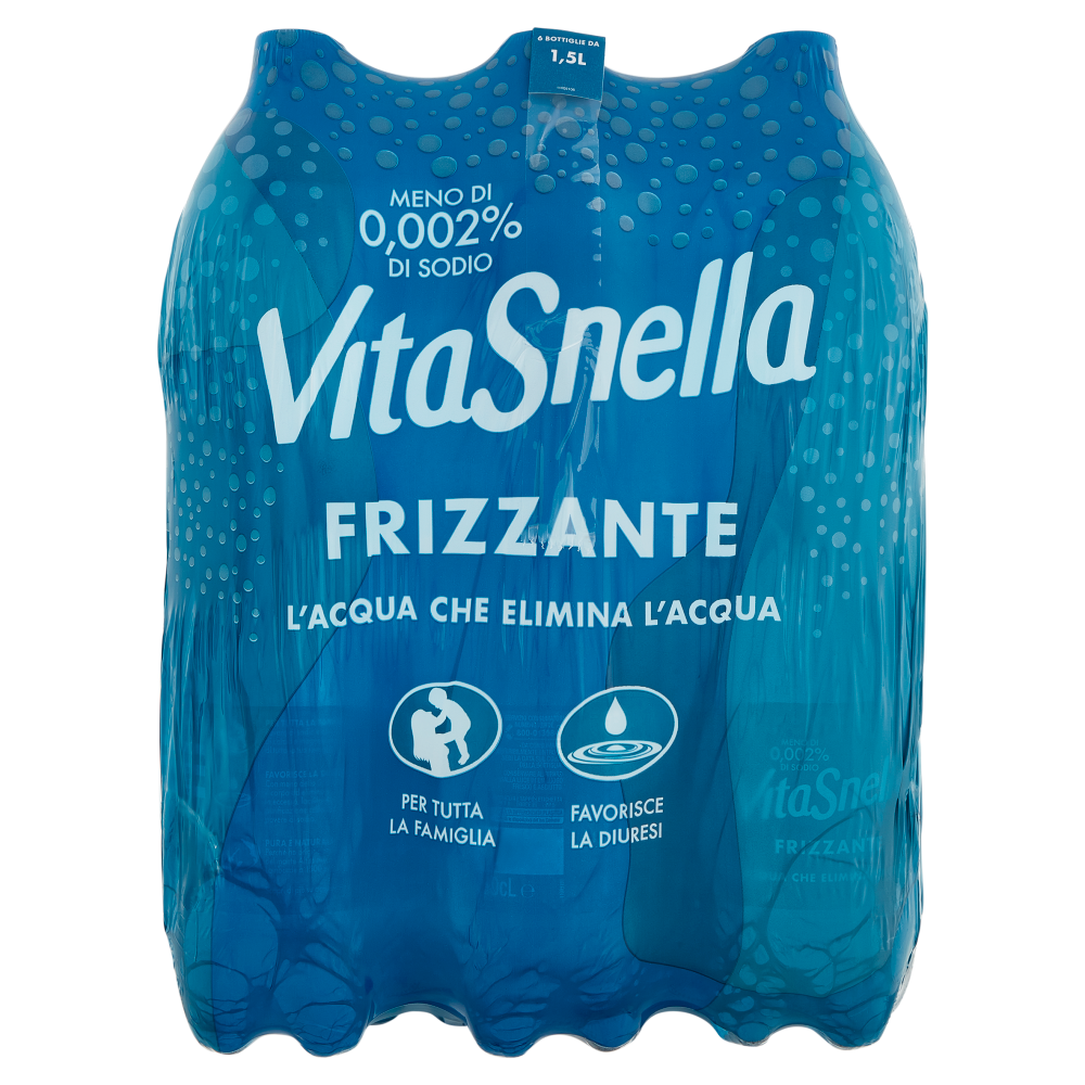 Vitasnella Frizzante 6 x 1,5 L