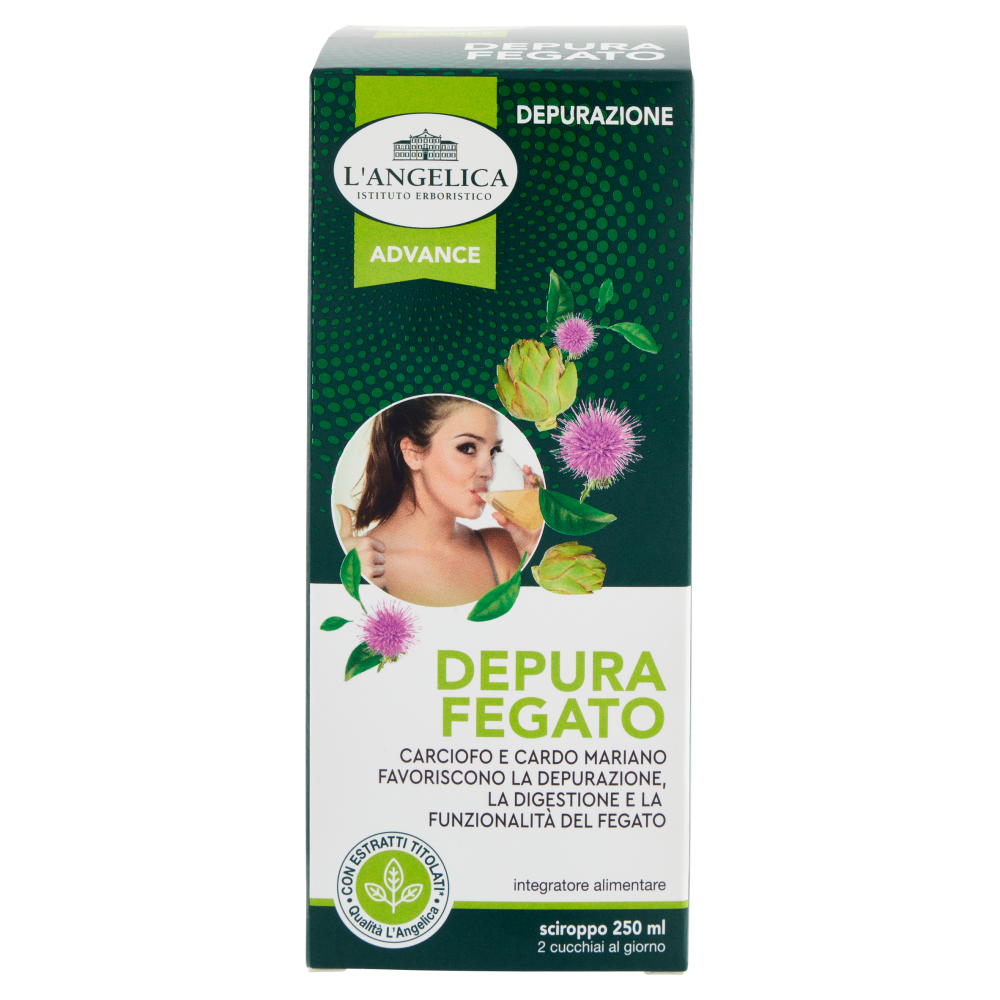 L'Angelica Advance Depura Fegato sciroppo 250 ml