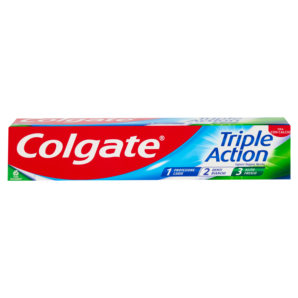 Colgate dentifricio Triple Action protezione carie 75 ml