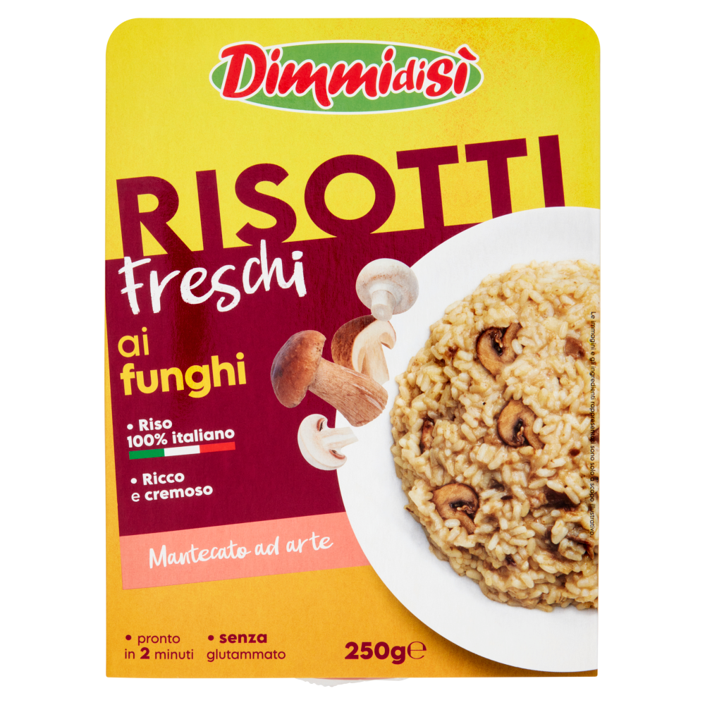 DimmidiSì Risotti Freschi ai funghi 250 g