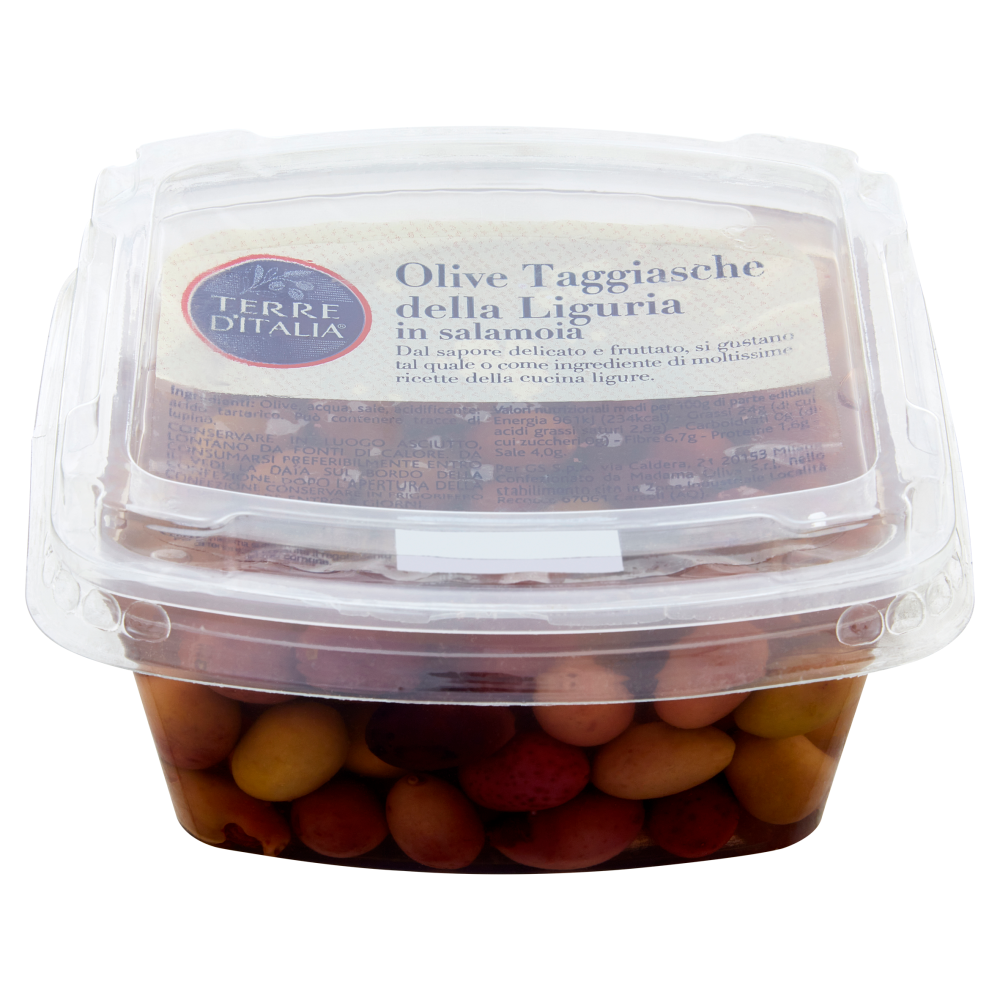 Terre d'Italia Olive Taggiasche della Liguria in salamoia 300 g
