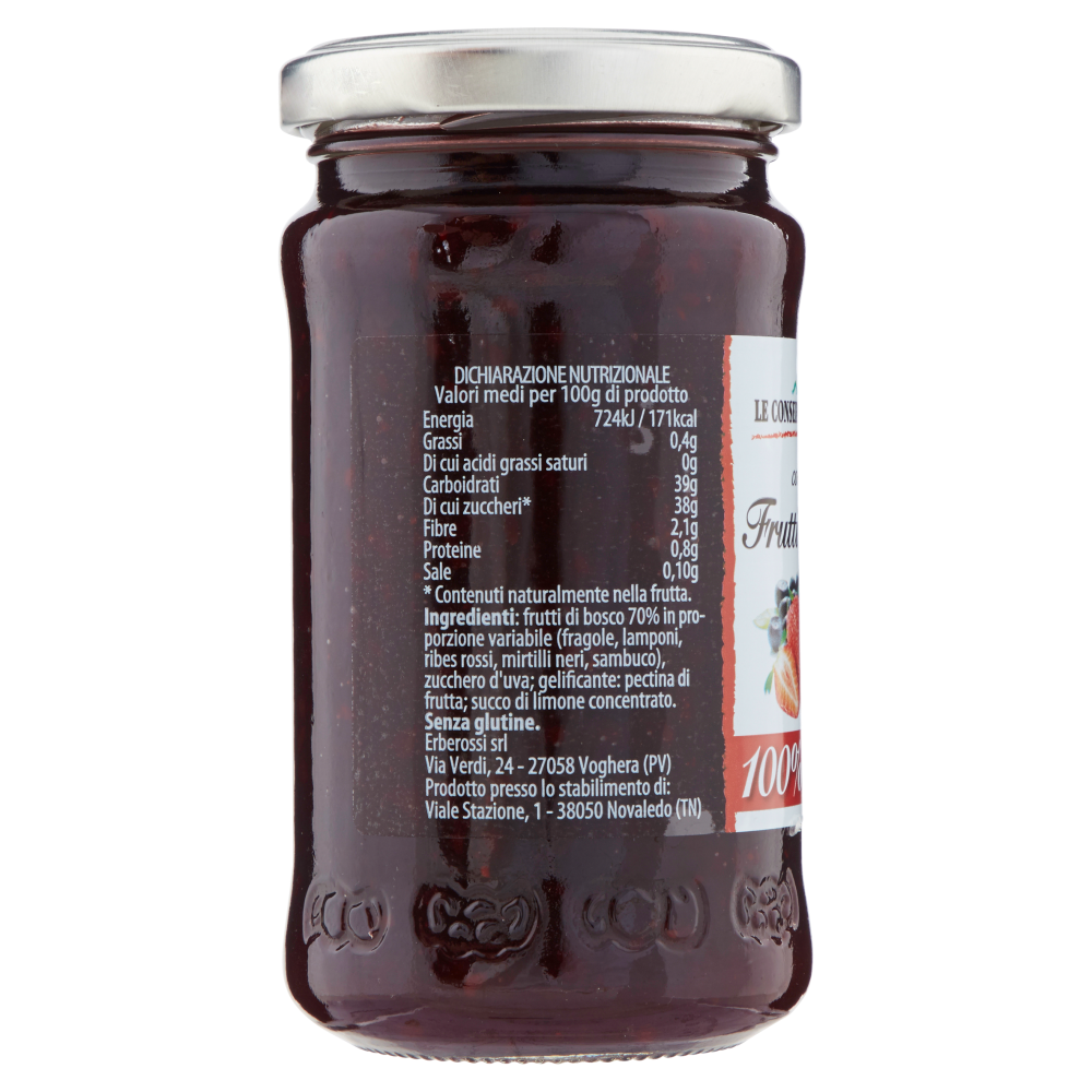 Le Conserve del Trentino composta di Frutti di Bosco 100% da Frutta 240 g