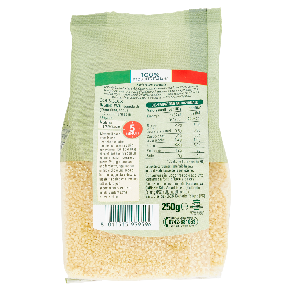 Colfiorito Cous Cous 250 g