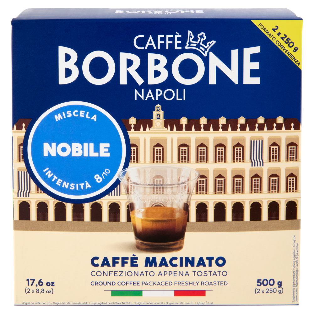 Caff&egrave; Borbone Miscela Nobile Caff&egrave; Macinato 2 x 250 g