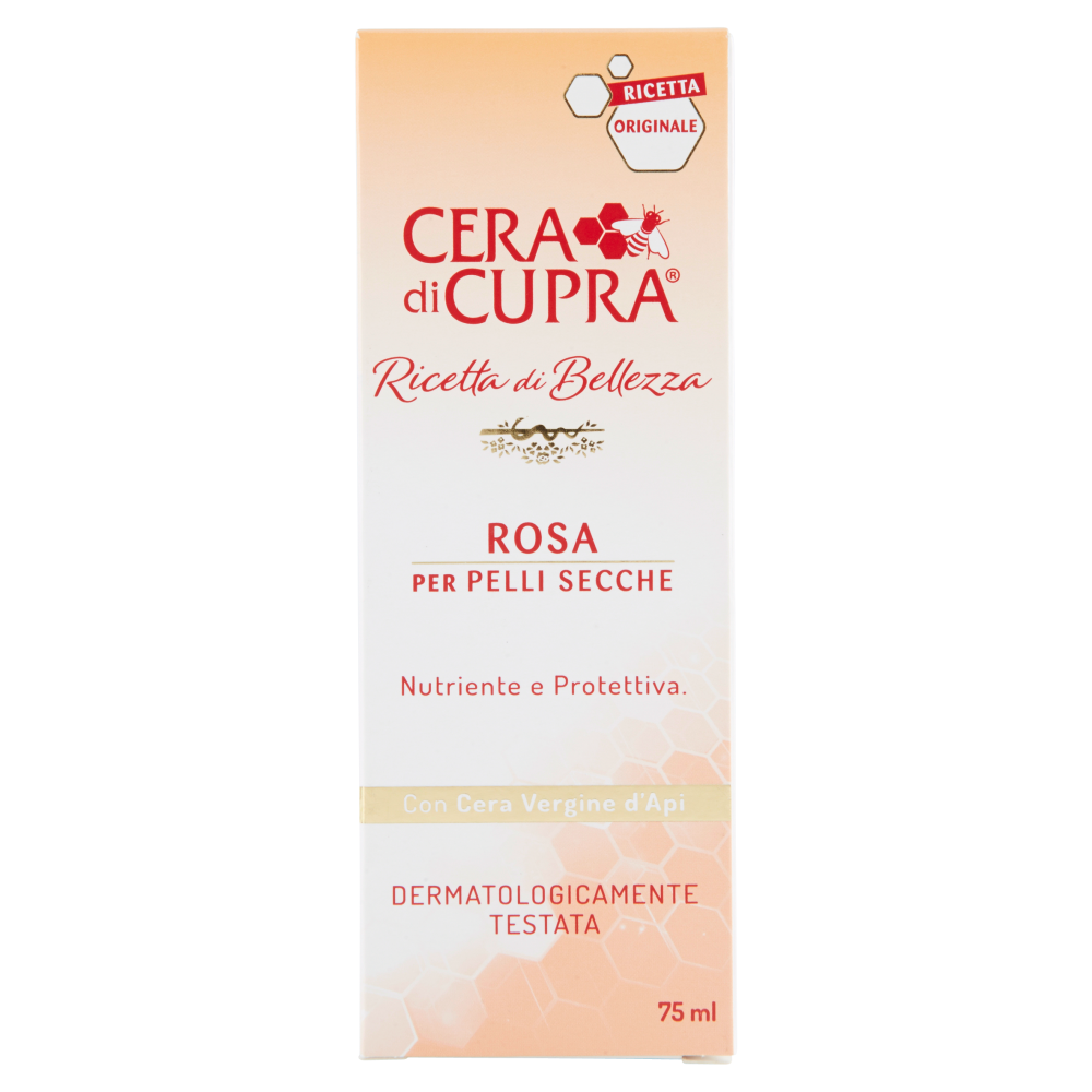 Cera di Cupra Ricetta di Bellezza Rosa per Pelli Secche 75 ml