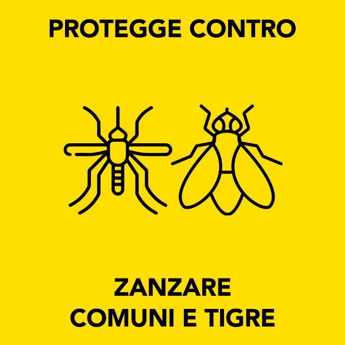 Raid Mosche e Zanzare Spray Aqua-Base, Azione Rapida contro Mosche e Zanzare, 400 ml