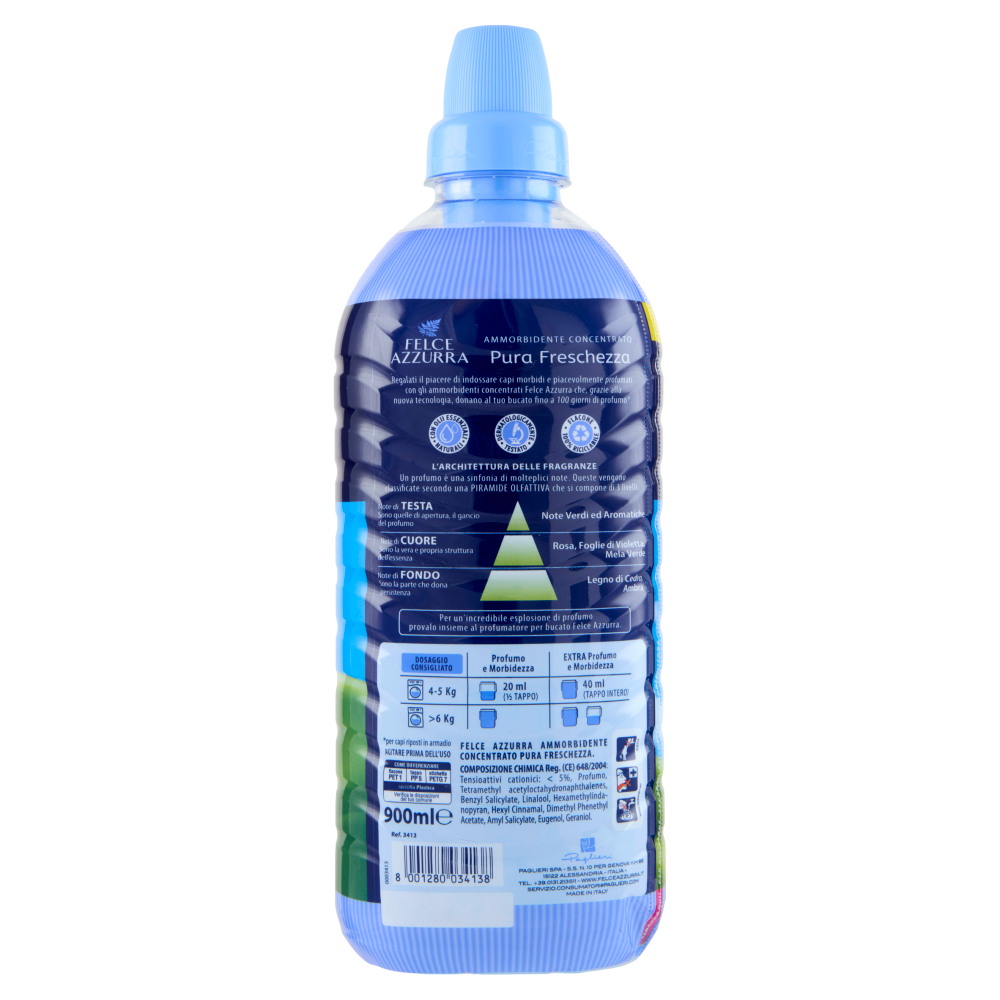 Felce Azzurra Ammorbidente Concentrato Pura Freschezza 900 ml