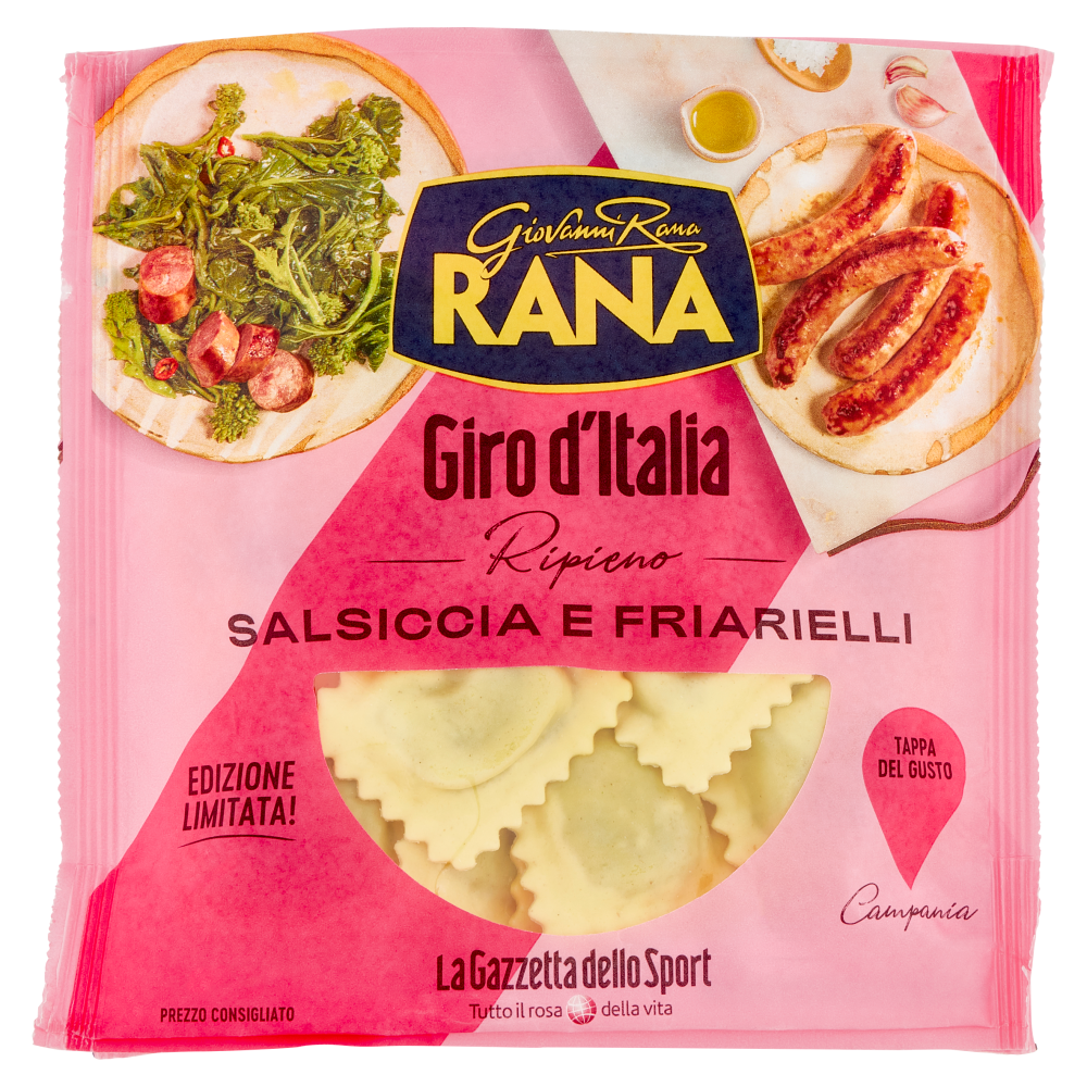 Giovanni Rana Giro d'Italia Ripieno Salsiccia e Friarielli 250 g