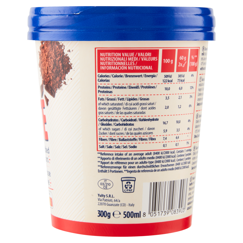 Yulty Chocolate Artisanal Gelato 300 g
