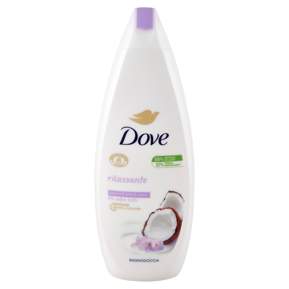 Dove rilassante Bagnodoccia jasmine & latte di cocco 600 ml