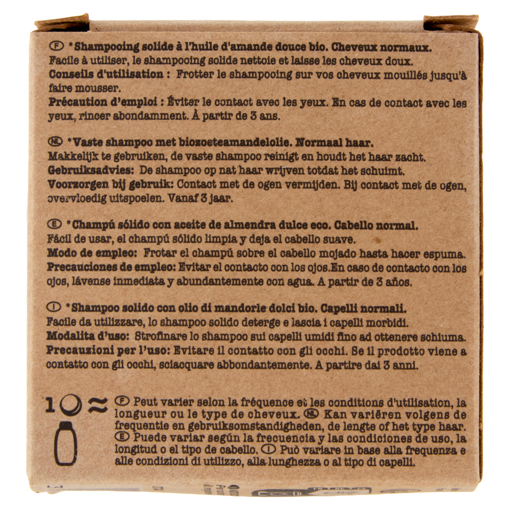 Carrefour Soft Solid Shampoo* Normal Hair 75 g