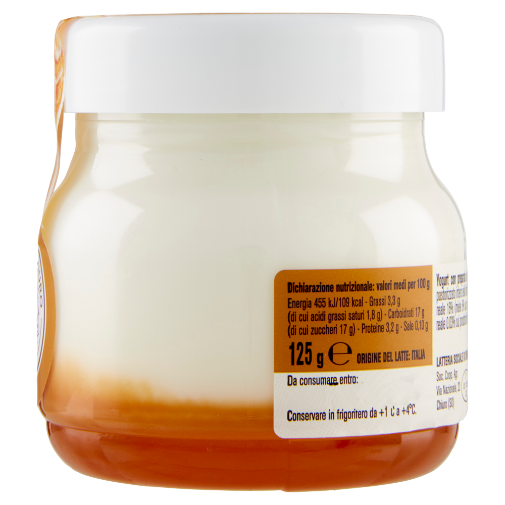 AlpiYò Yogurt di Valtellina Intero con Miele e Pappa Reale 125 g