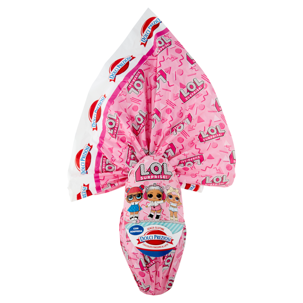 Dolci Preziosi Uovo di Cioccolato Finissimo al Latte L.O.L. Surprise! 280 g