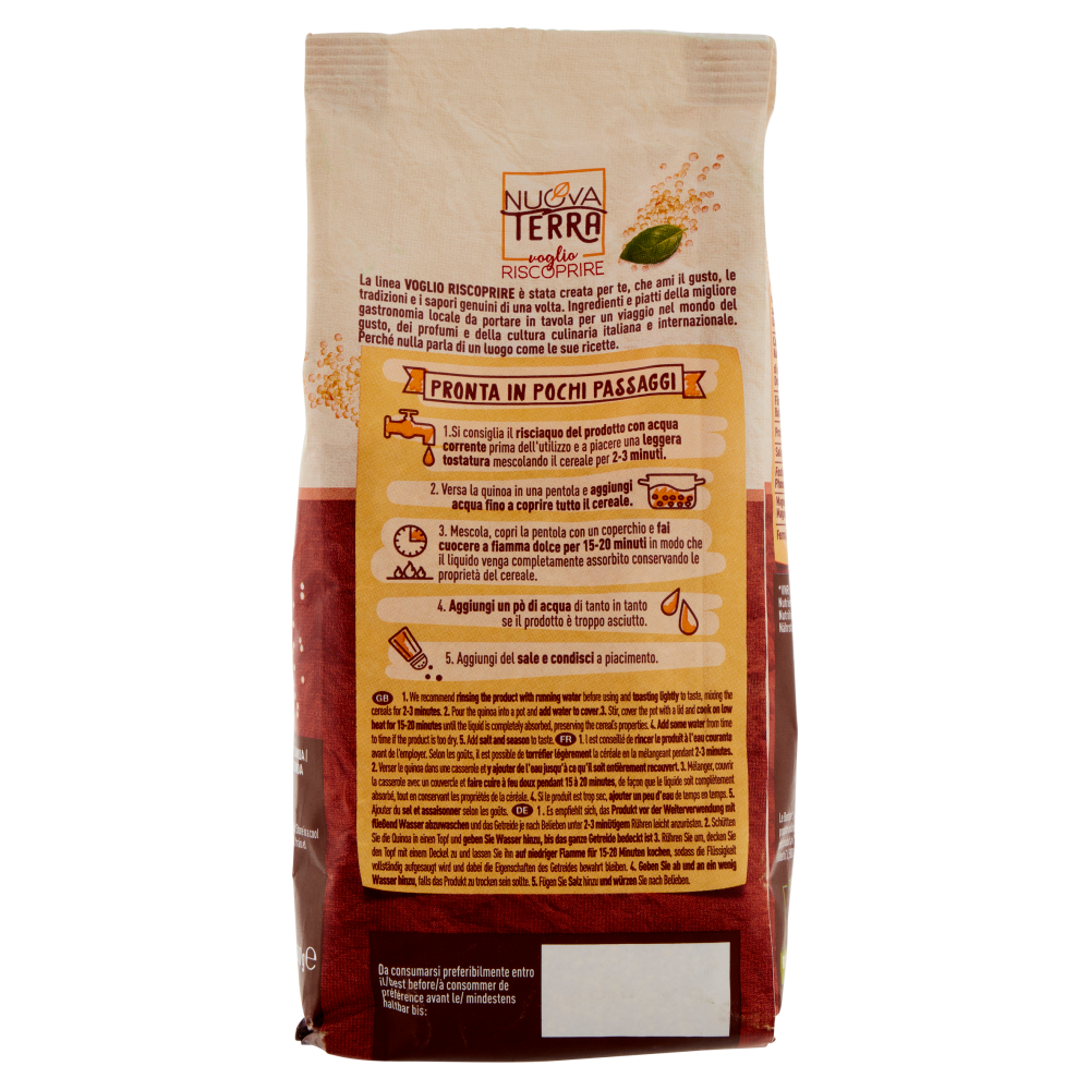Nuova Terra voglio Riscoprire Quinoa 300 g