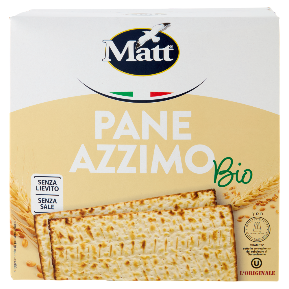 Matt Pane Azzimo Bio 400 g