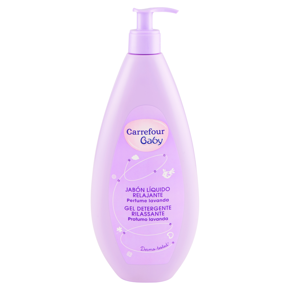 Carrefour Baby Gel Detergente Rilassante Profumo lavanda 750 ml