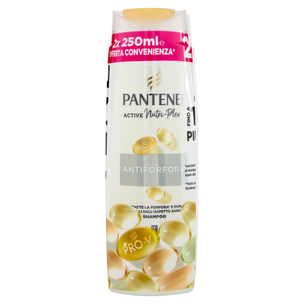 Pantene Pro-V Antiforfora Shampoo Active Nutri-Plex 2 x 250 ml