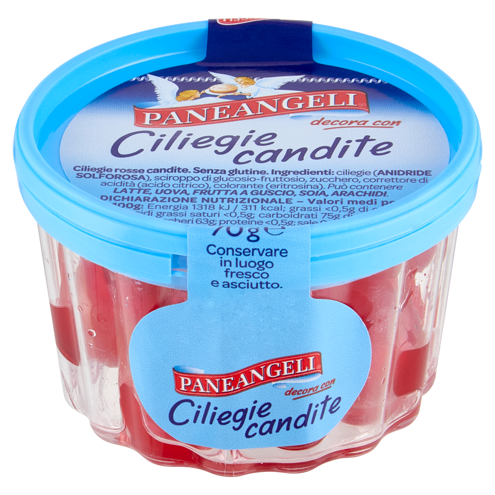 PANEANGELI decora con Ciliegie candite 70 g