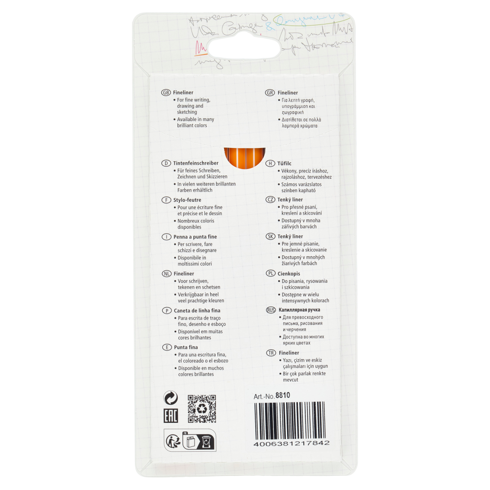 STABILO point 88 penna fineliner - astuccio da 10 pz.