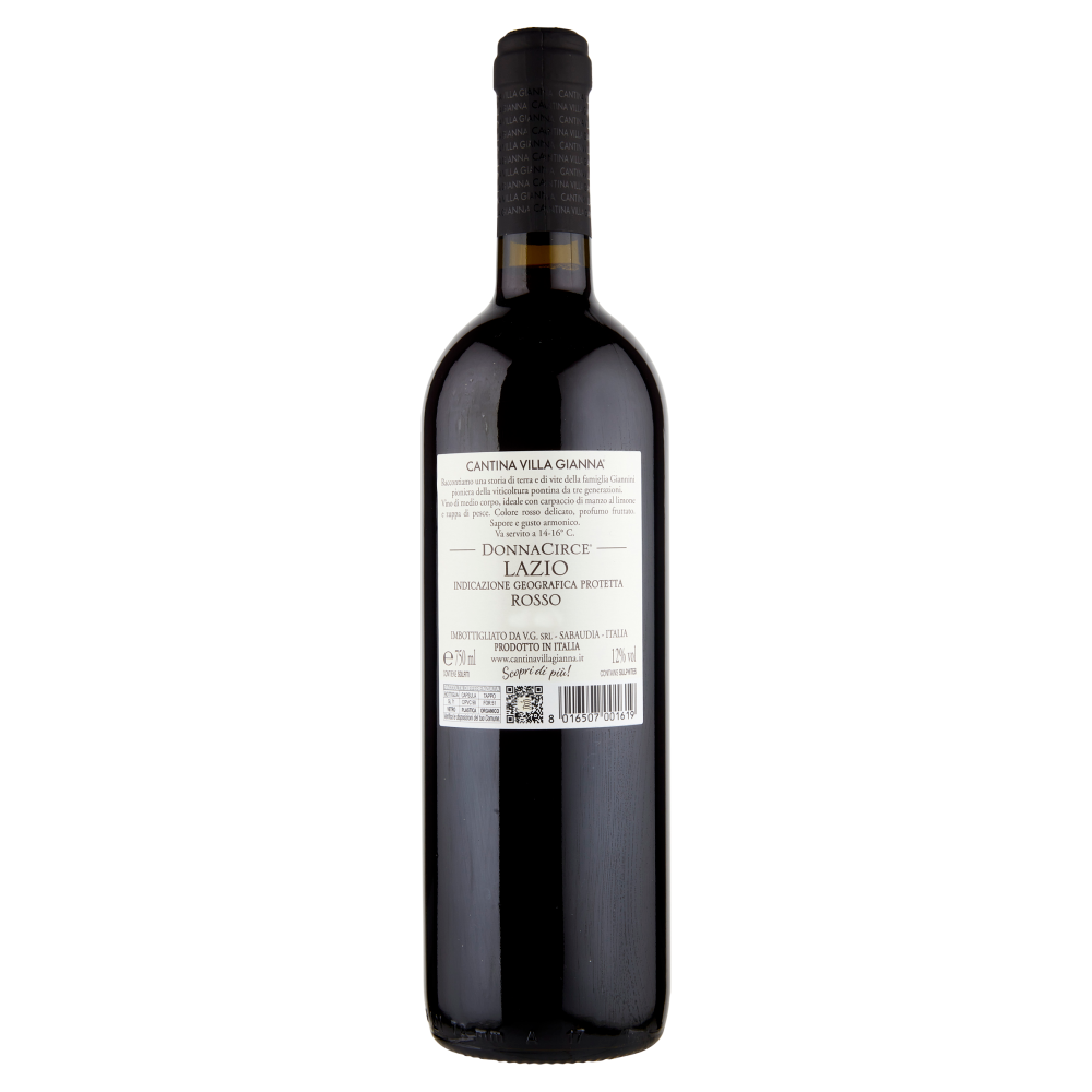 Cantina Villa Gianna Donna Circe Lazio IGP Rosso 750 ml