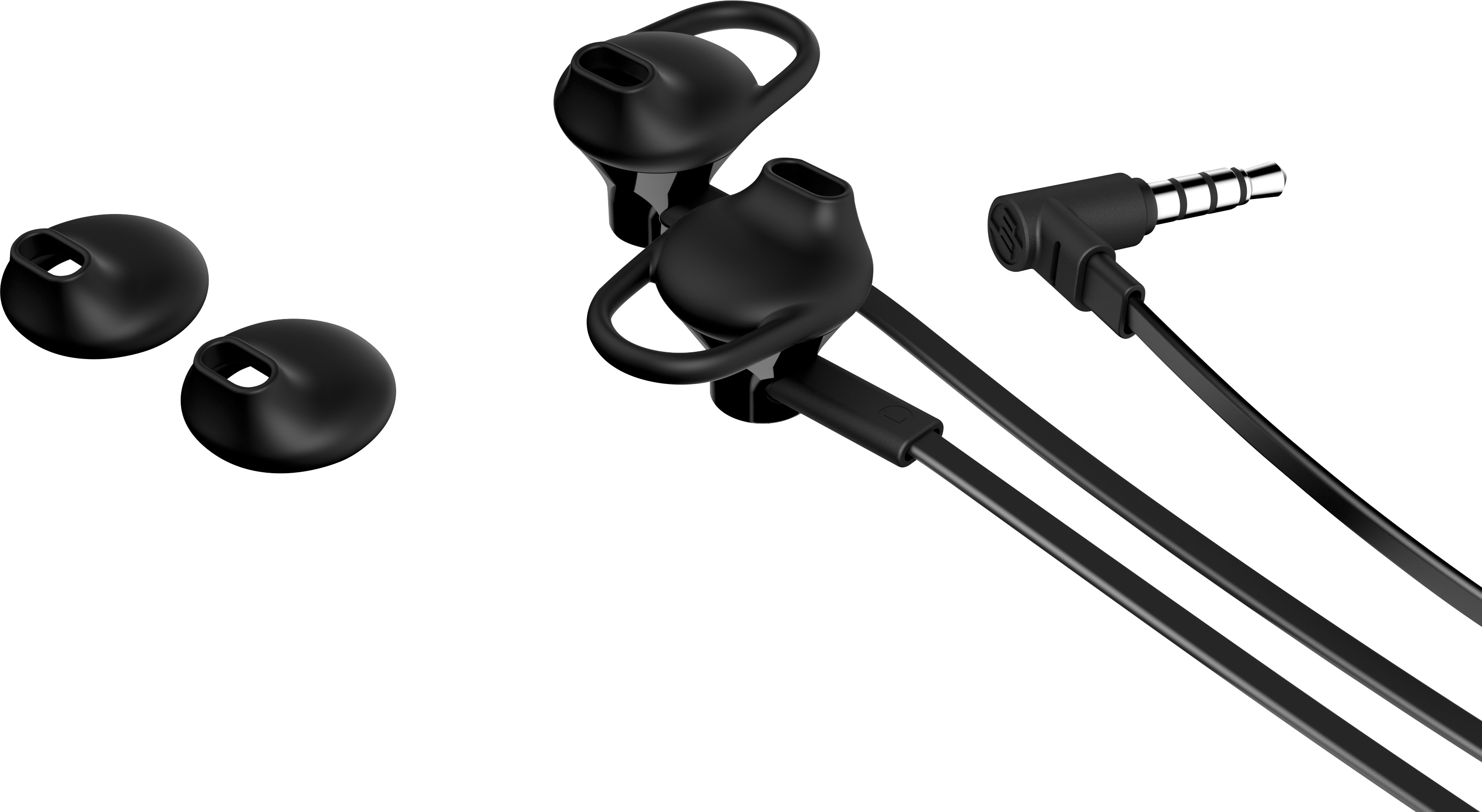 HP Earbuds Black Headset 150