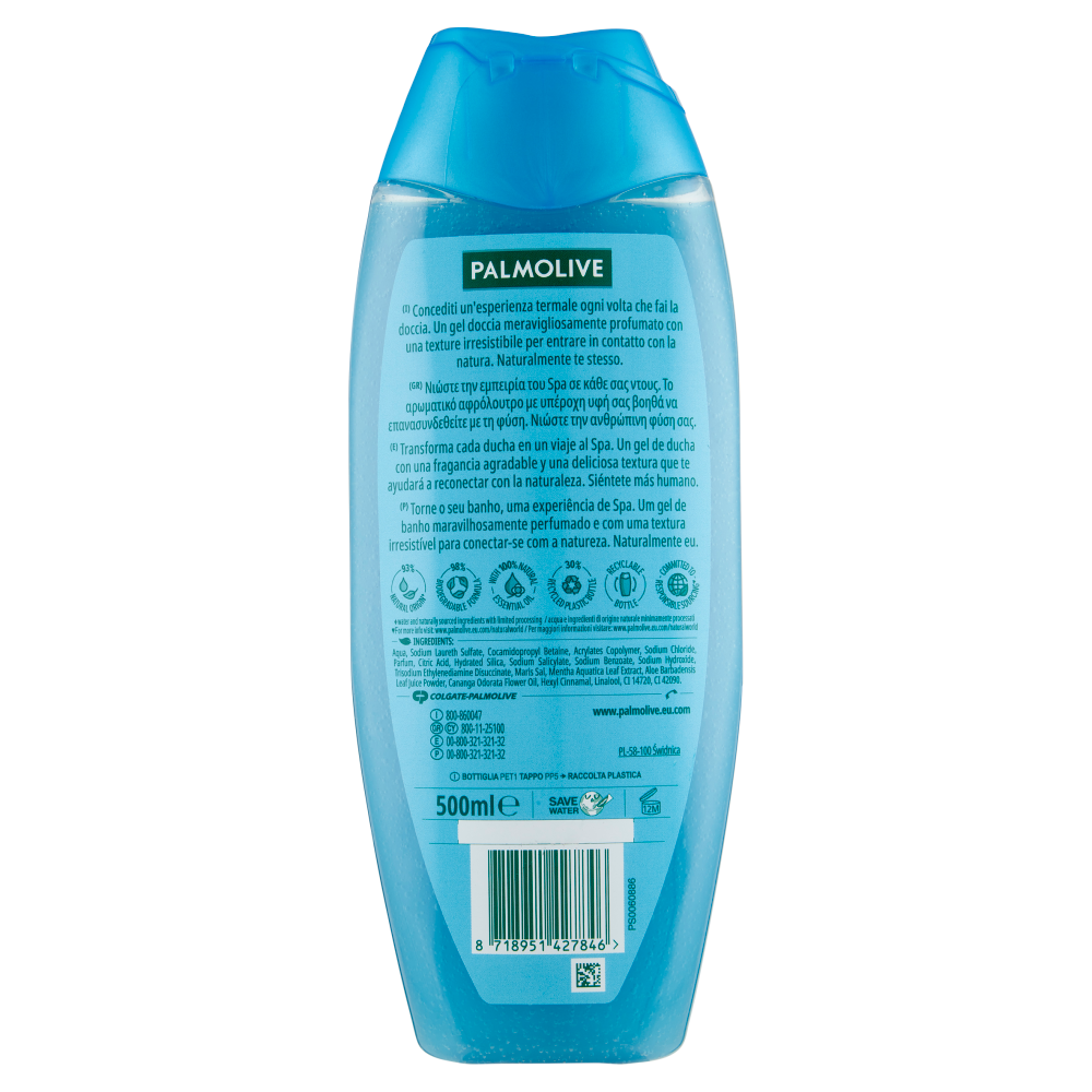 Palmolive bagnoschiuma Thermal Spa Mineral Massage 500 ml