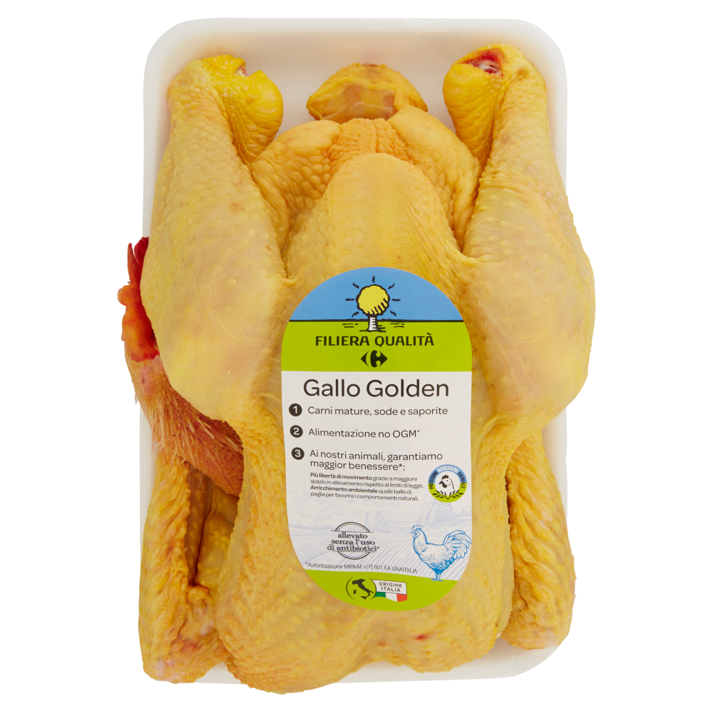 Carrefour Filiera Qualit&agrave; Gallo Golden Tradizionale