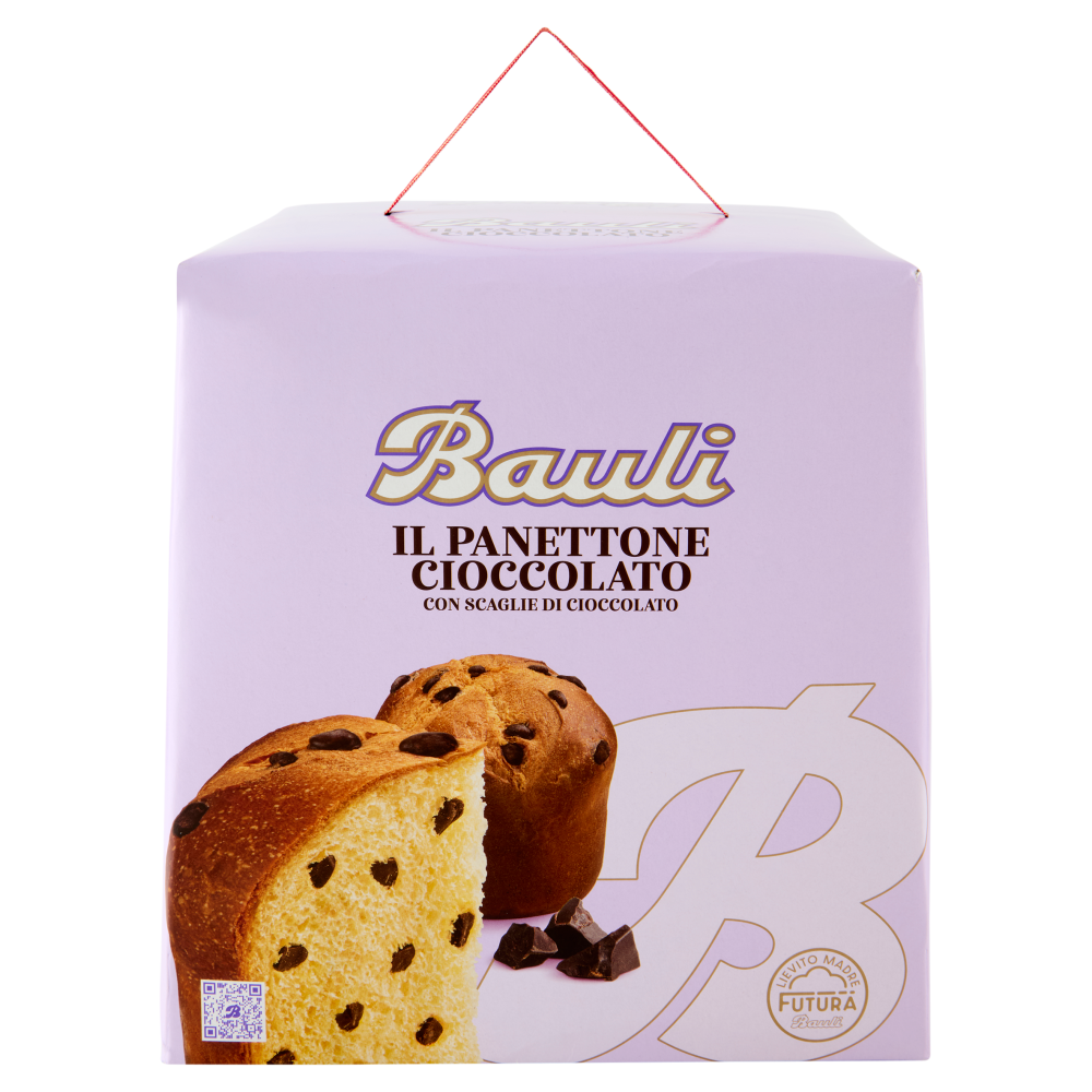 Bauli il Panettone Cioccolato con Scaglie di Cioccolato 750 g