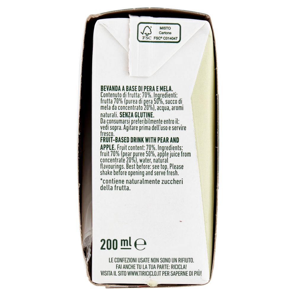 Zuegg Skipper Pera Senza zuccheri aggiunti* 3 x 200 ml