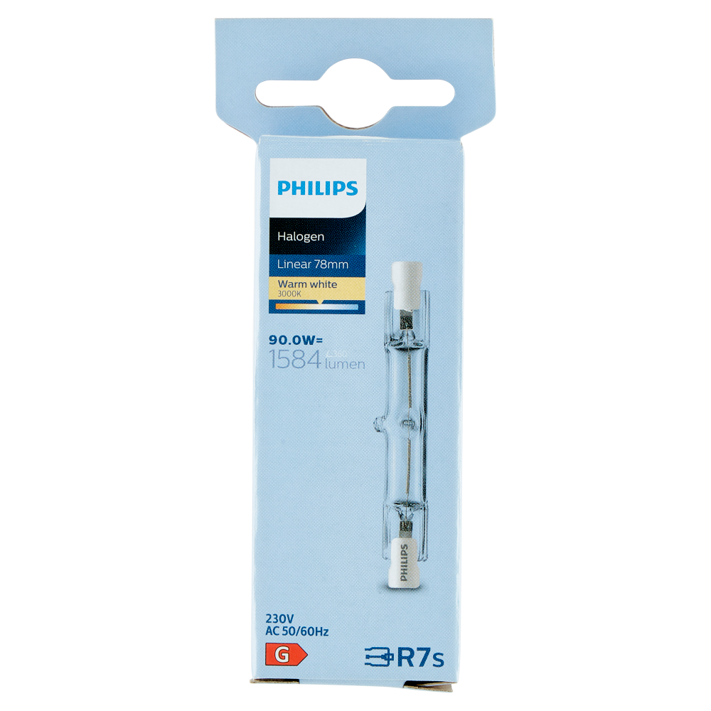 Philips Halogen Alogena Lineare compatta R7s 90W 3000k dim