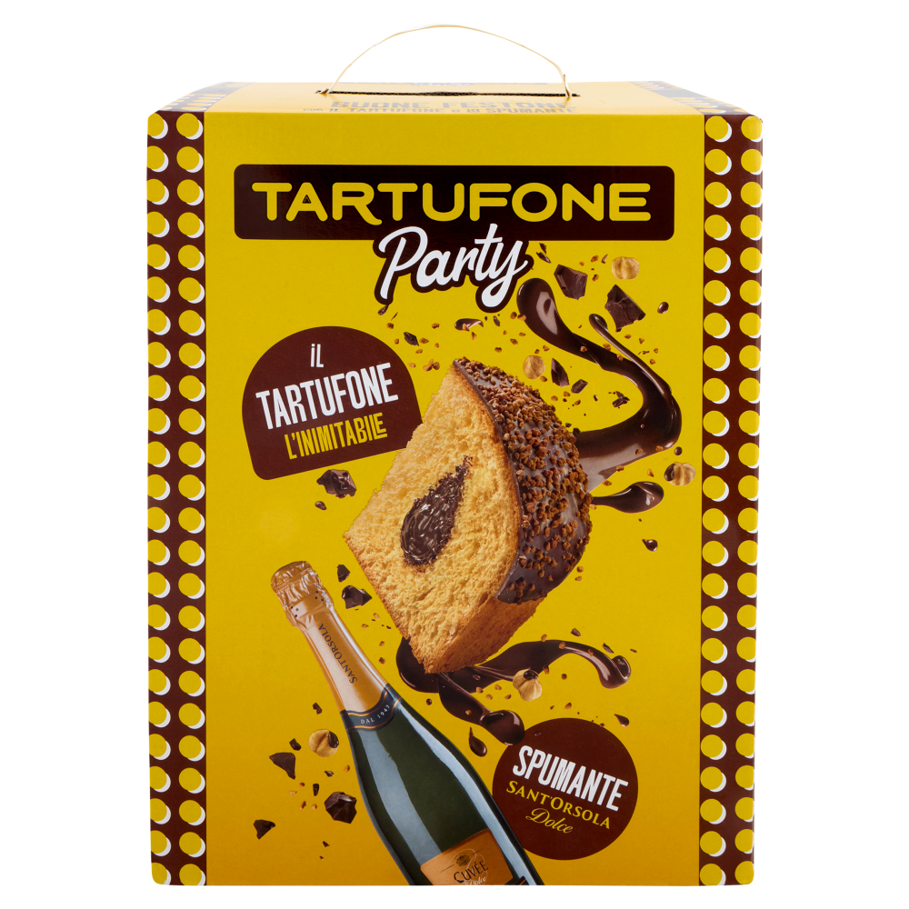 Tartufone Party il Tartufone 750 g + Spumante Sant'Orsola Dolce 75 cl