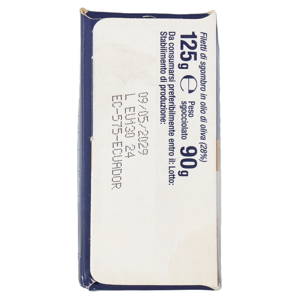 Rizzoli Filetti di Sgombro in Olio di Oliva 125 g