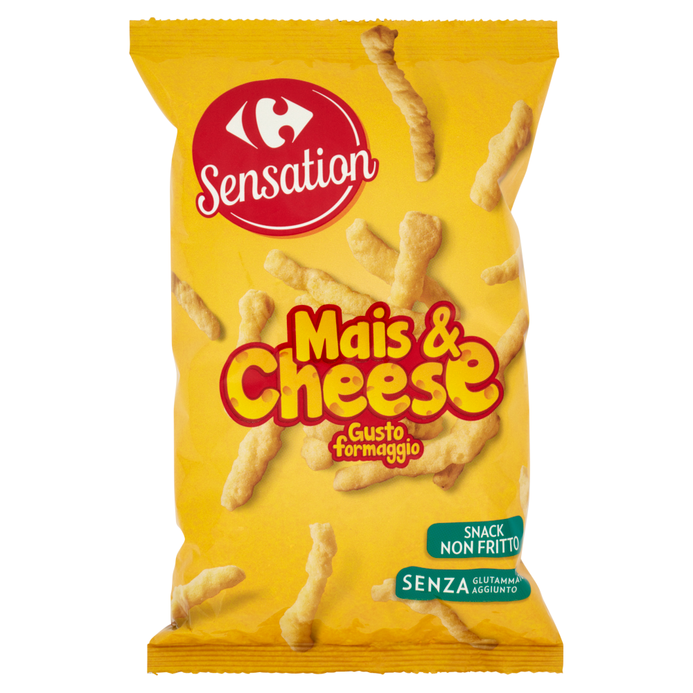 Carrefour Sensation Mais & Cheese Gusto formaggio 100 g