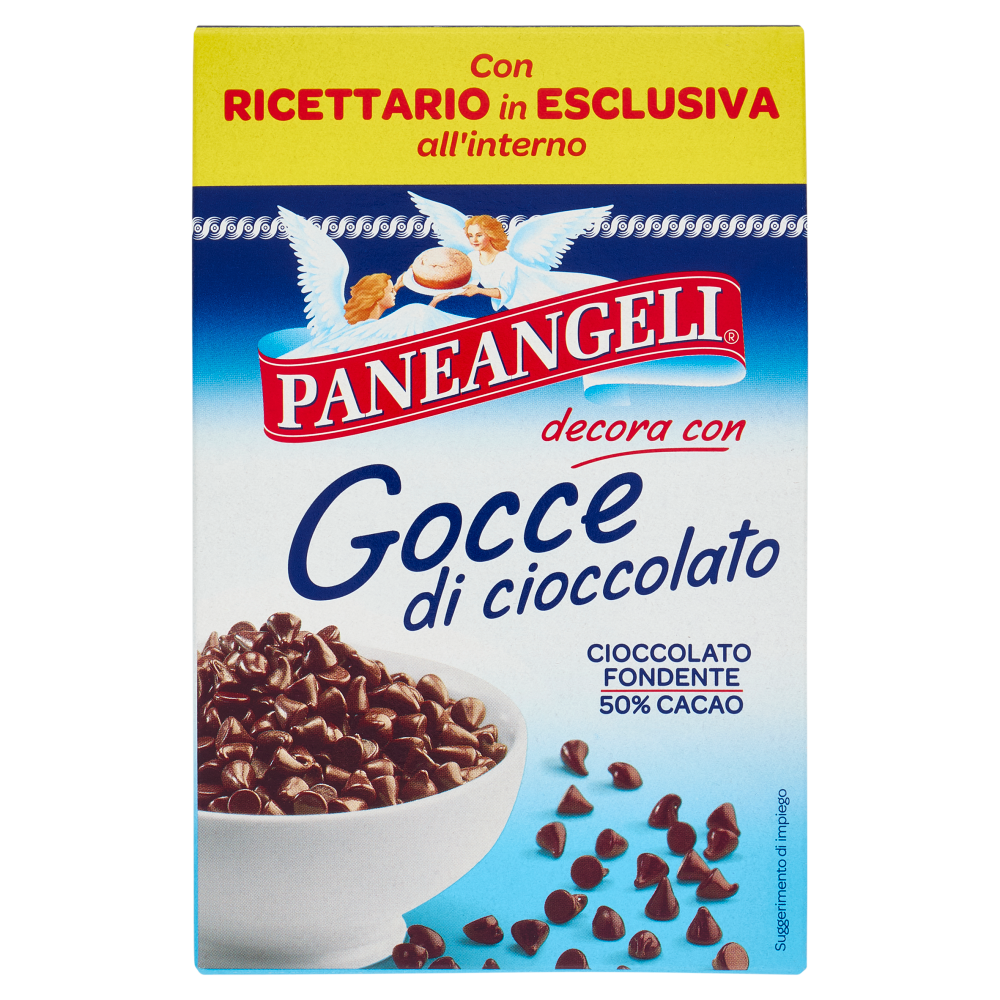PANEANGELI decora con Gocce di cioccolato 125 g