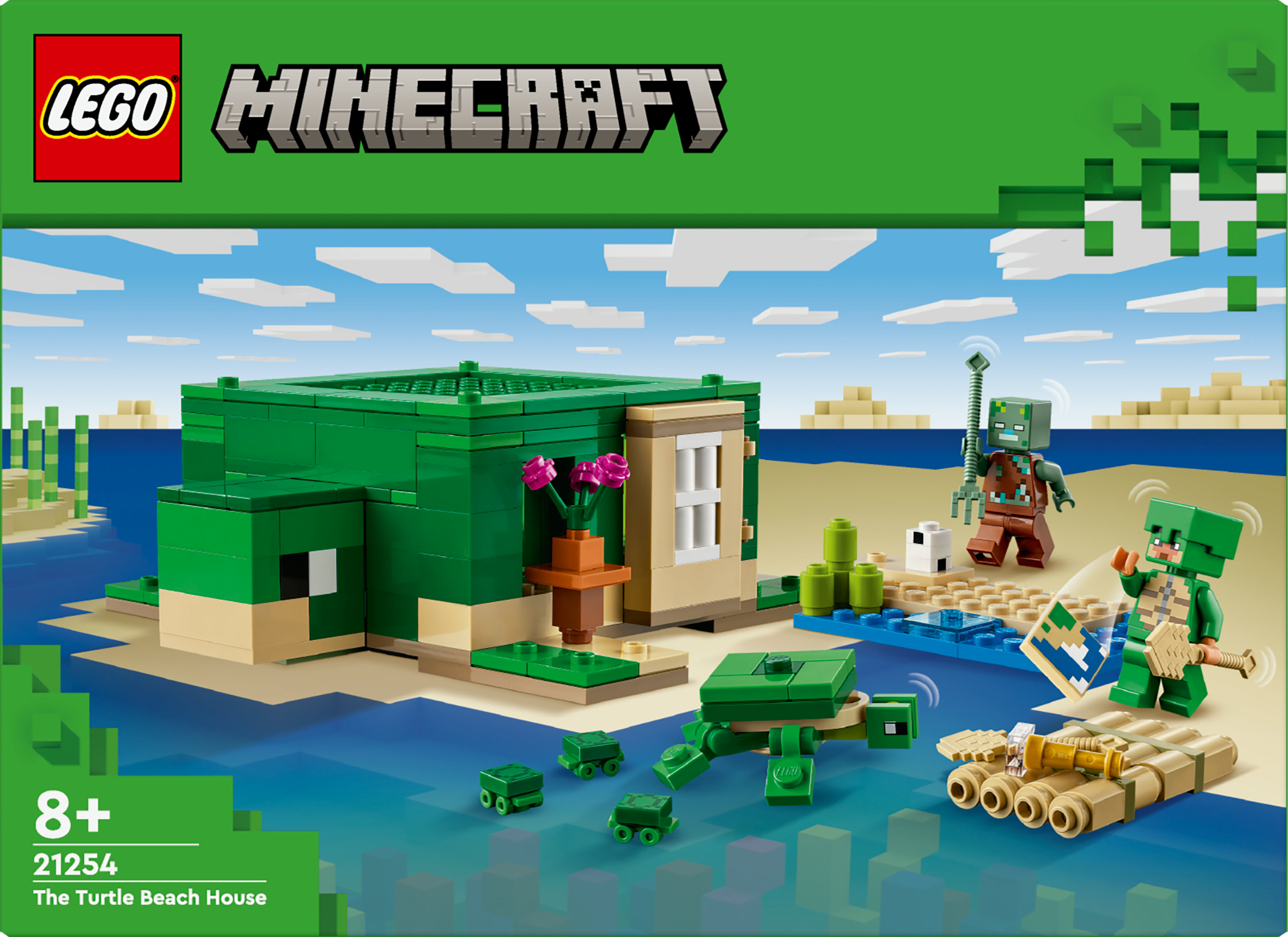 LEGO Minecraft Beach House della tartaruga
