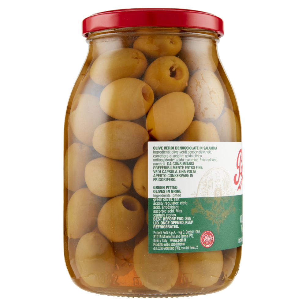 Polli Olive Verdi Denocciolate 1000 g