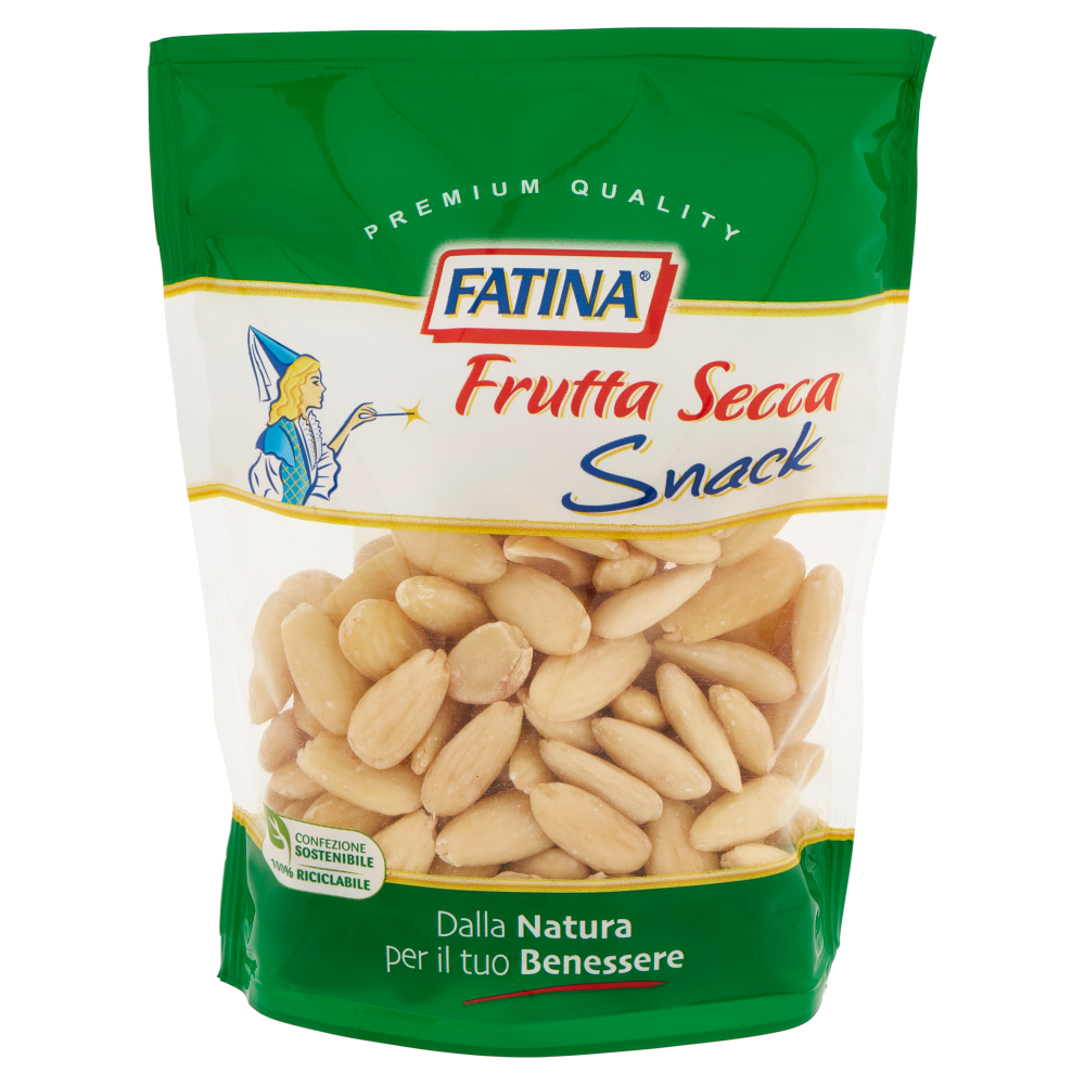 Fatina Frutta Secca Snack Mandorle Pelate 150 g