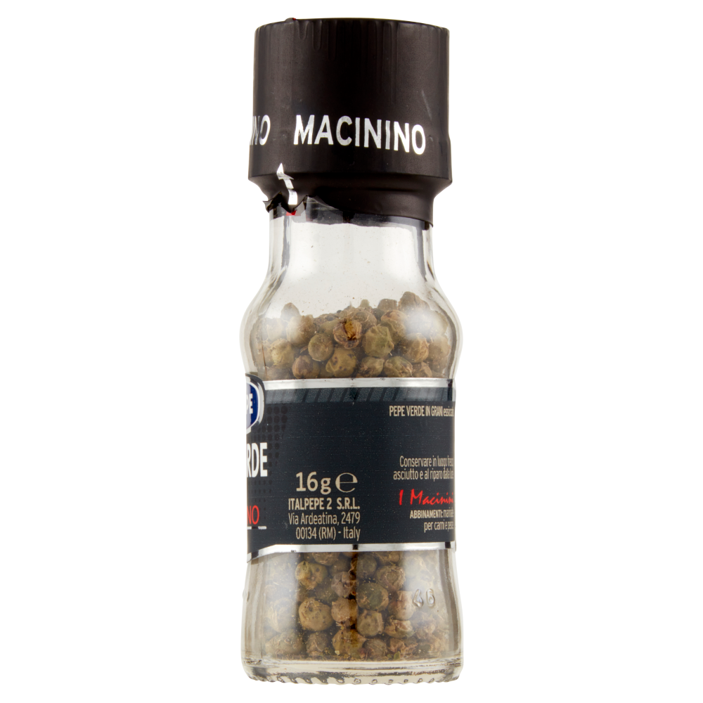 Italpepe Pepe Verde Grani Macinino 16 g