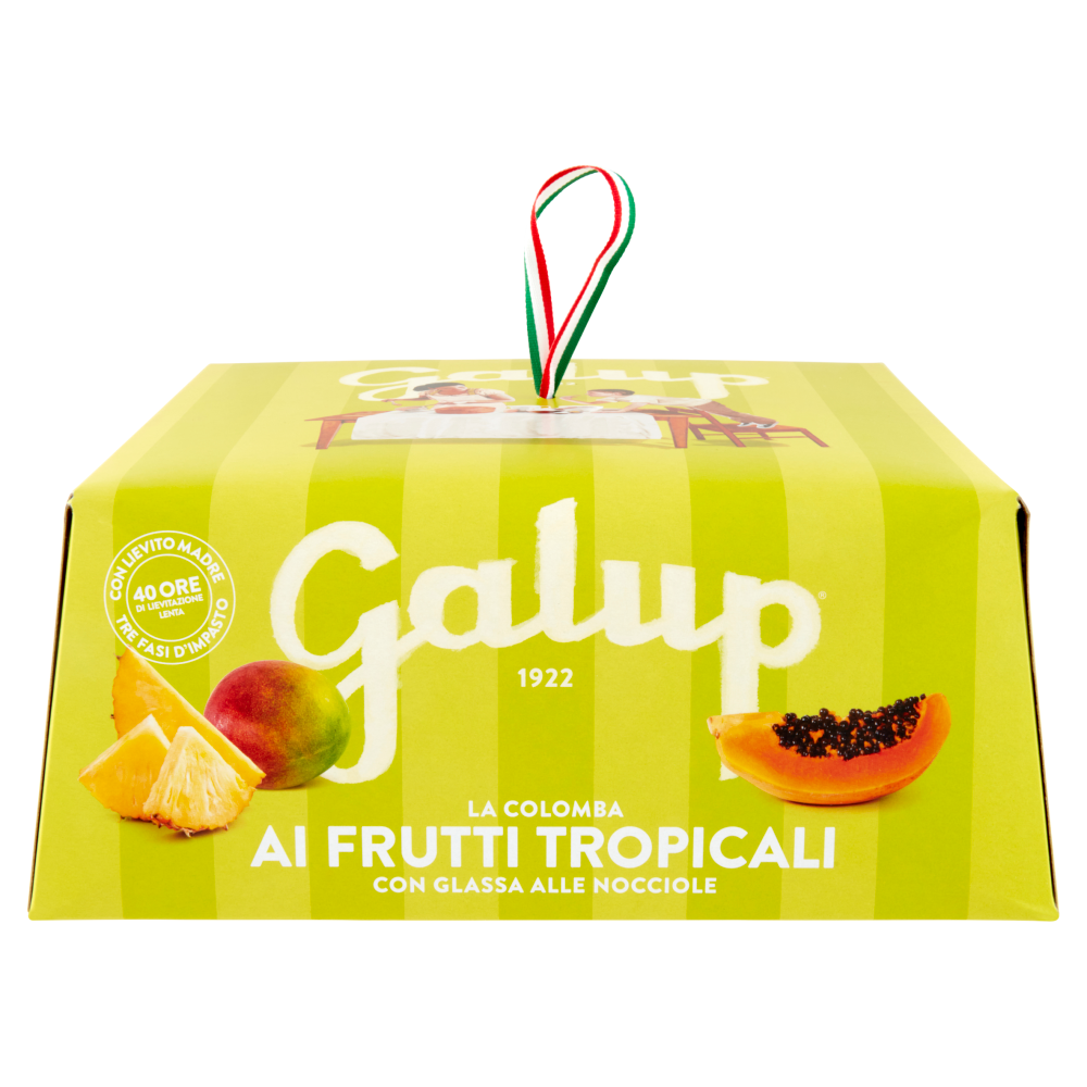Galup la Colomba ai Frutti Tropicali con Glassa alle Nocciole 750 g