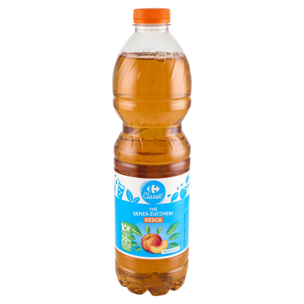Carrefour Classic Thè Senza Zuccheri Pesca 1,5 L