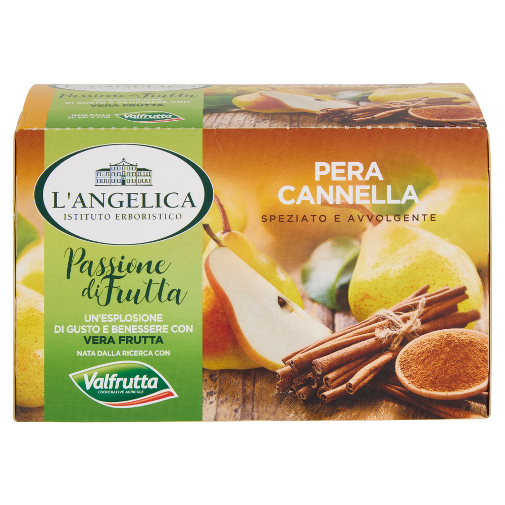 L'Angelica Passione di Frutta Pera Cannella 15 Filtri 27 g