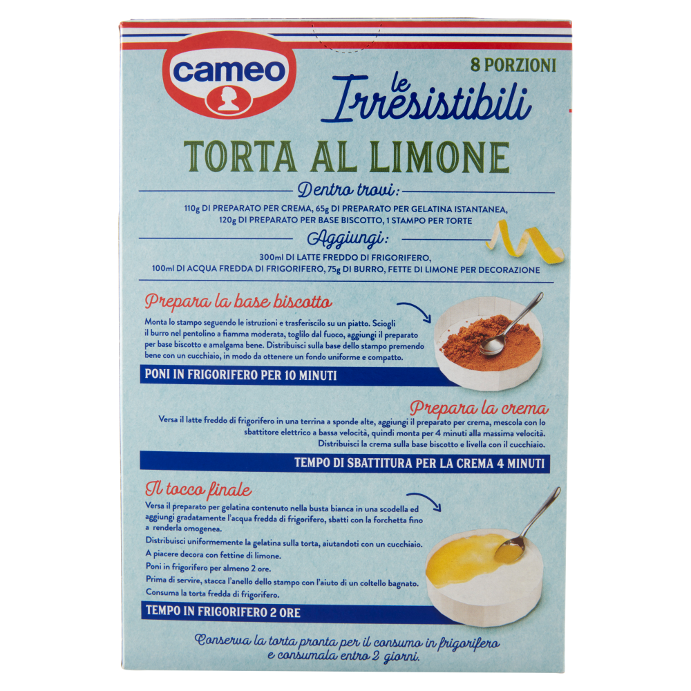 cameo le Irresistibili Torta al Limone 295 g