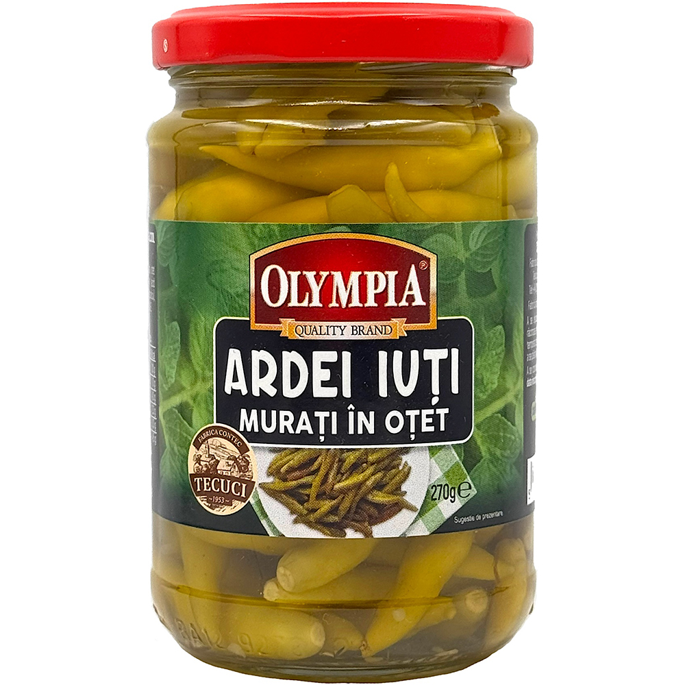 PEPERONCINI PICCANTI IN ACETO 270g