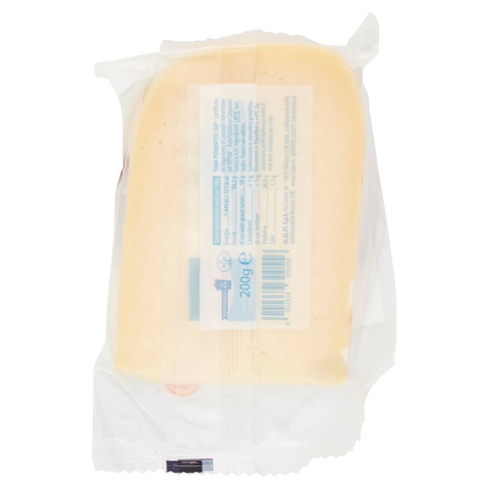 Latterie inalpi Toma Piemontese DOP 200 g